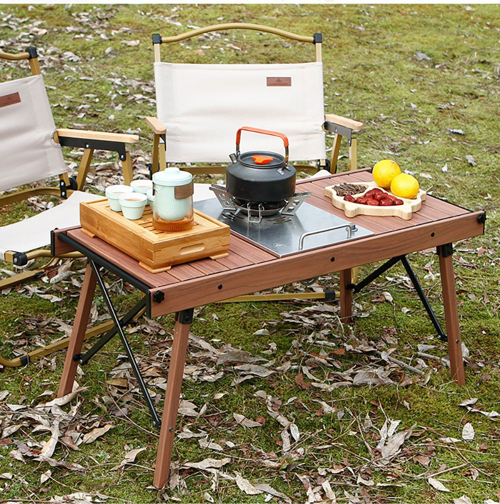 折りたたみ式　アウトドア用テーブル　アルミニウムスタイル　ピクニック　キャンプ