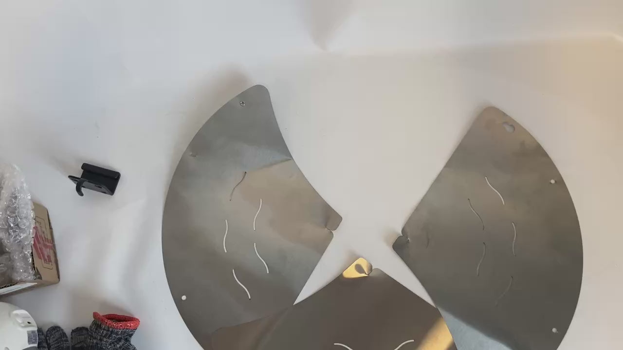 solotour 焚き火台 コンパクト 直径42cm キャンプ 軽量 焚火台